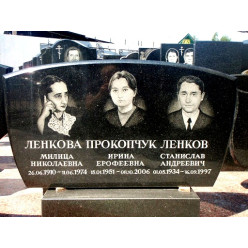 Бюджетный семейный памятник sp1584
