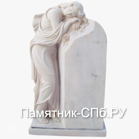 Скорбящая у надгробья