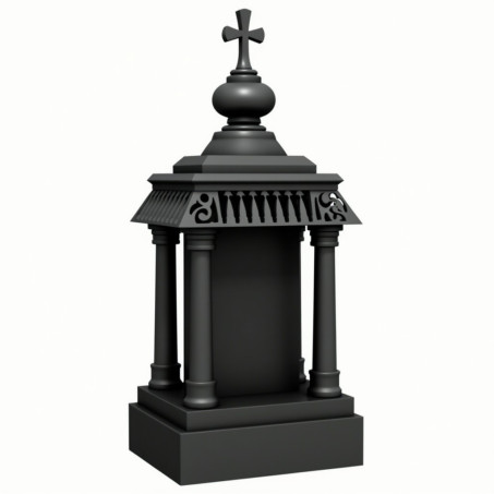 Элитный памятник-часовня №25 2500х1100х700